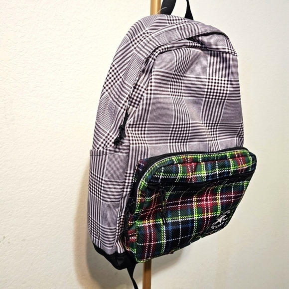 Converse Go 2 Patterned Check Backpack 24 Liter Capacity. main image 4